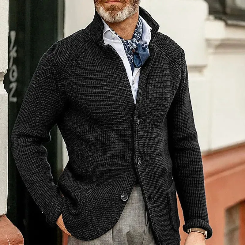 Agapito- Cardigan Elegante da Uomo  Stile