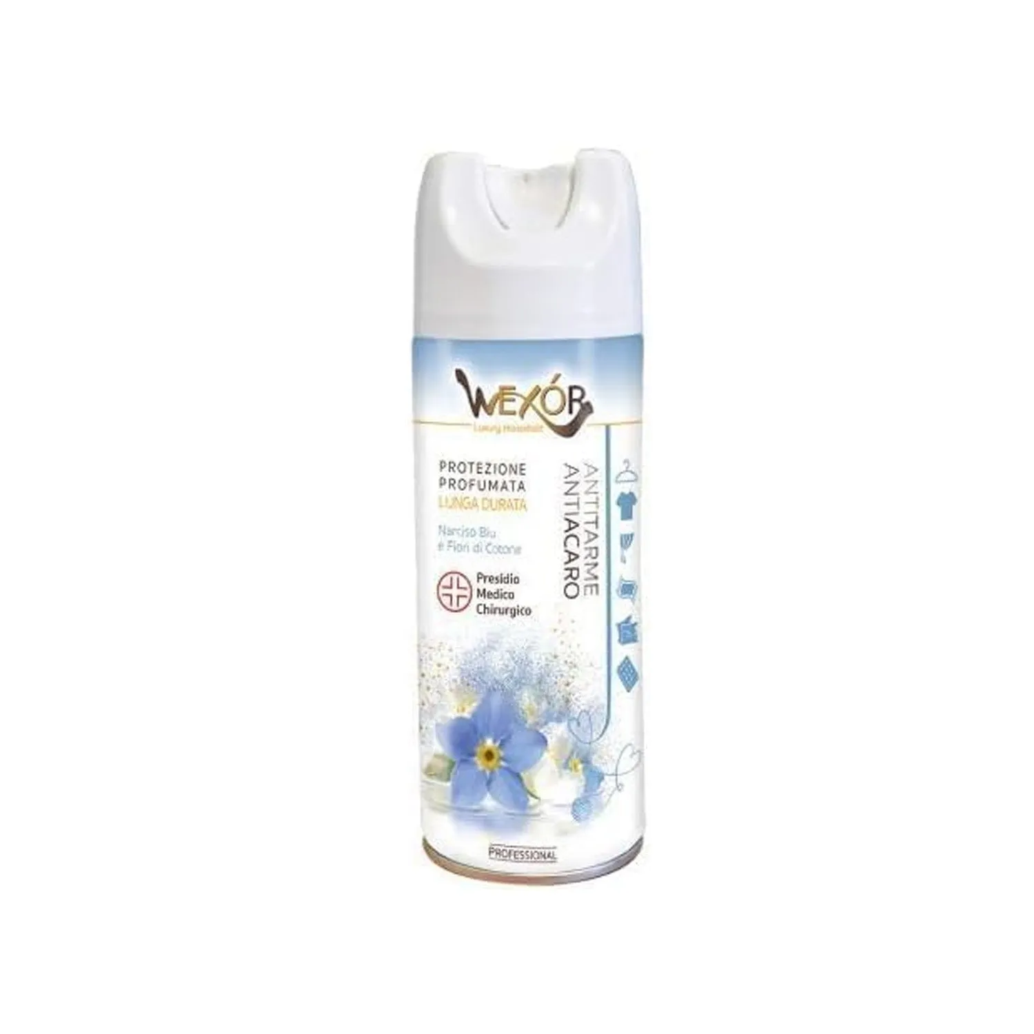 Antitarme Antiacaro Rimuovi Acari Narciso Blu 400ml