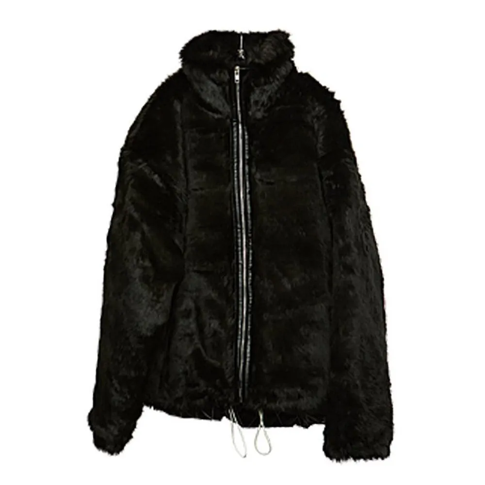 BIG LOGO PATCH FUR JACKET