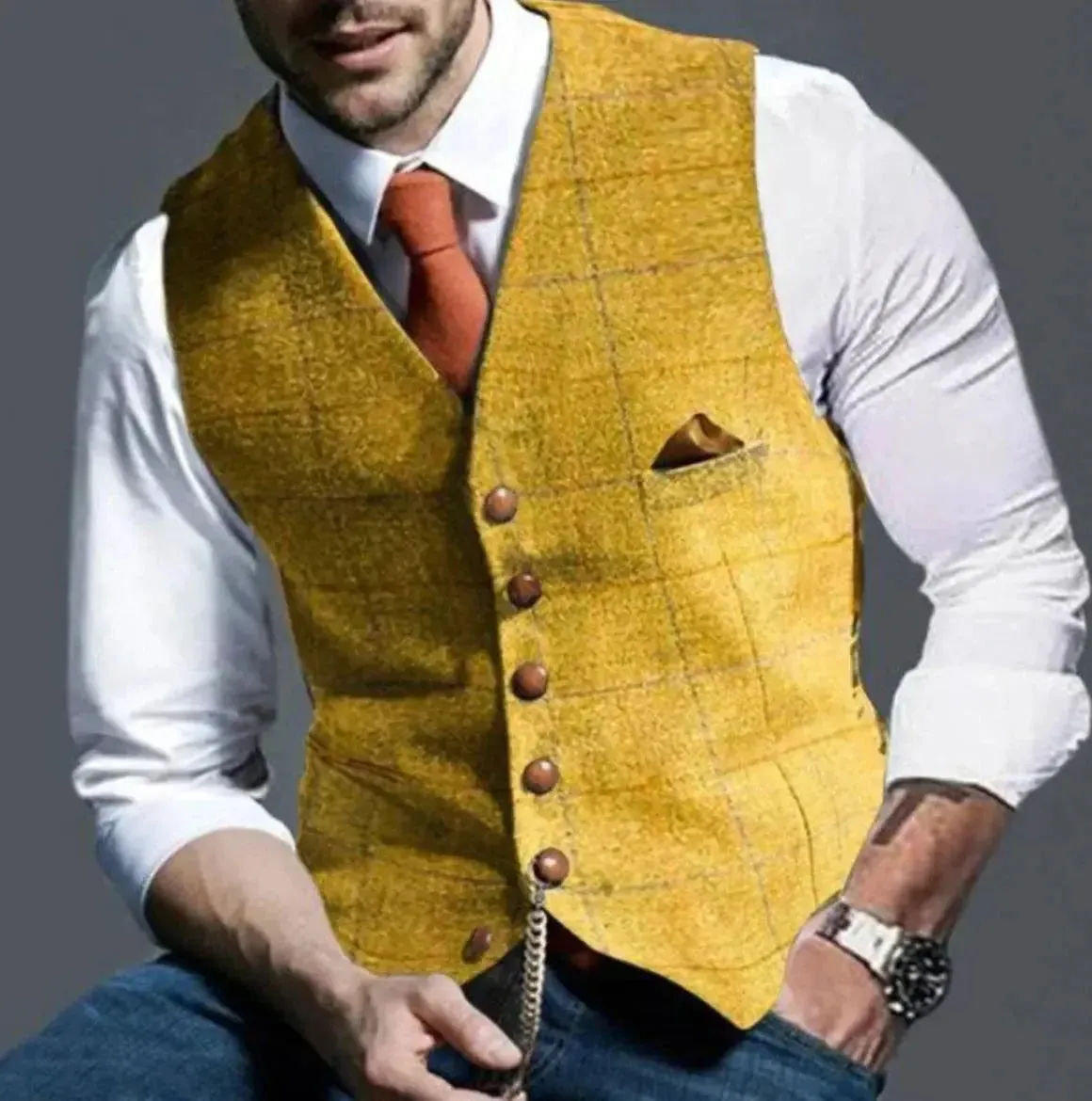 Dante - Gilet Elegante da Uomo