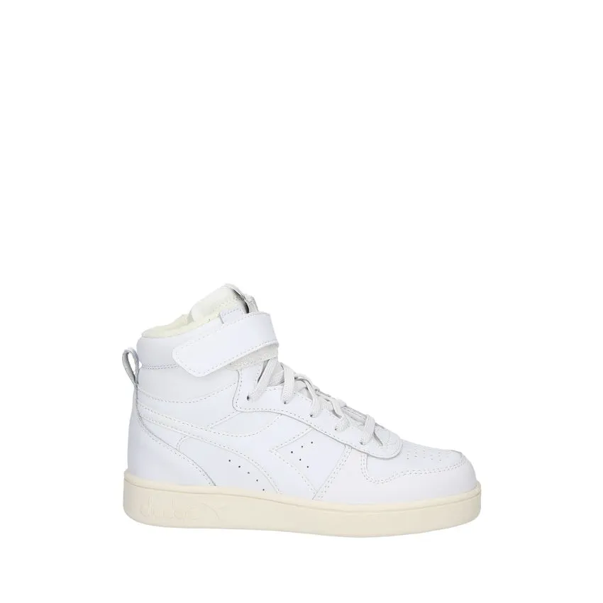 DIADORA SNEAKERS MAGIC BASKET MID PS BIANCO-BIANCO