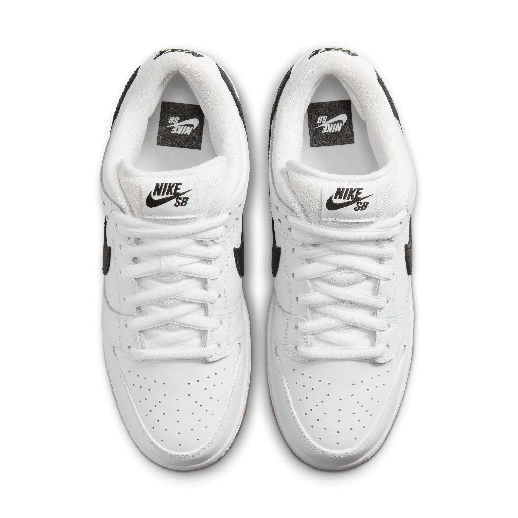 DUNK LOW PRO ISO WHITE / BLACK / GUM LIGHT BROWN