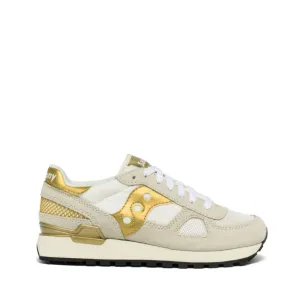 SAUCONY SHADOW ORIGINAL S1108-720 BIANCO-ORO