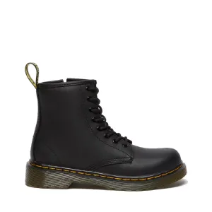 Scarpe Bambino DR. MARTENS Stivali linea 1460 J in Pelle Nera