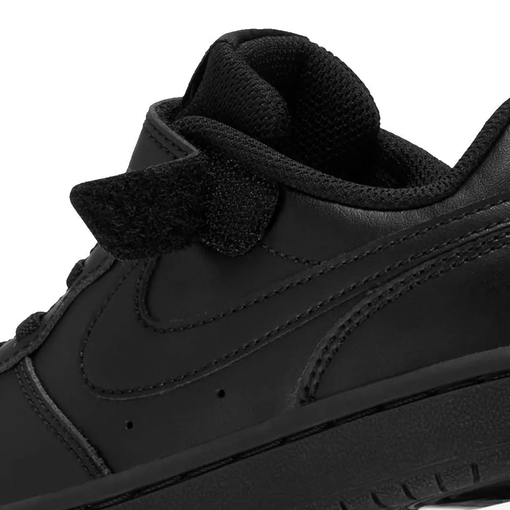 Scarpe Bambino NIKE Sneakers linea Nike Court Borough Low colore Nero