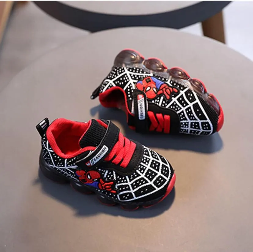 Spider Man Printed Lace-Up Sneakers 33 S4222042