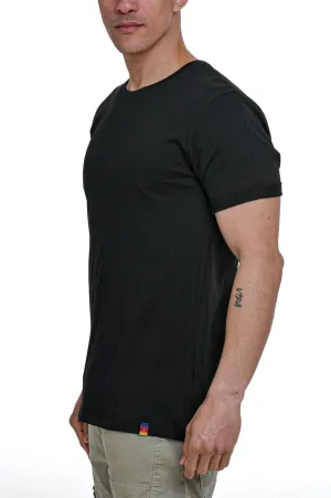 T-Shirt regular DPE 2401 Jersey Nero SS24